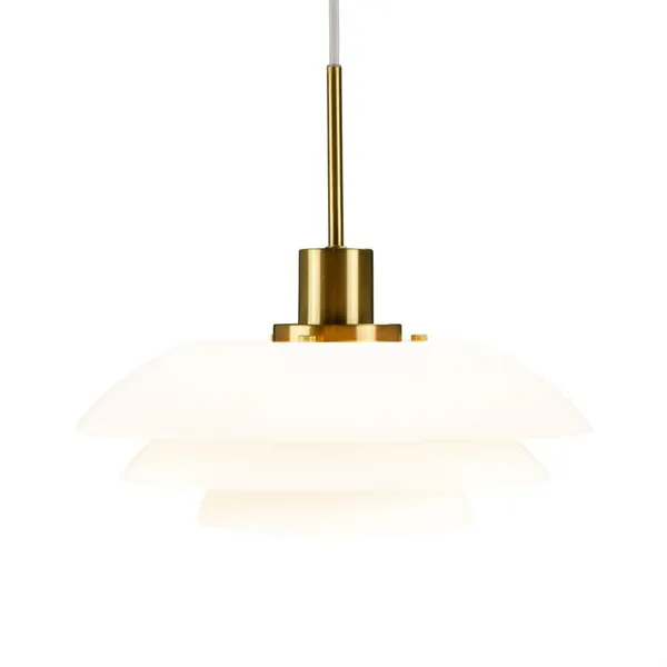 DL31 Pendant Opal/Brass