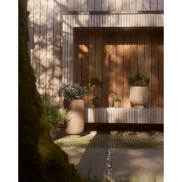 TERRA Blomsterpotte/Vase H45xØ60 Sand