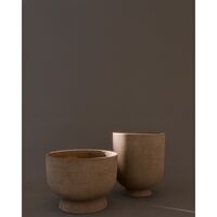 TERRA Blomsterpotte/Vase H45xØ60 Sand