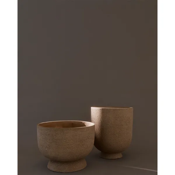 TERRA Blomsterpotte/Vase H45xØ60 Sand