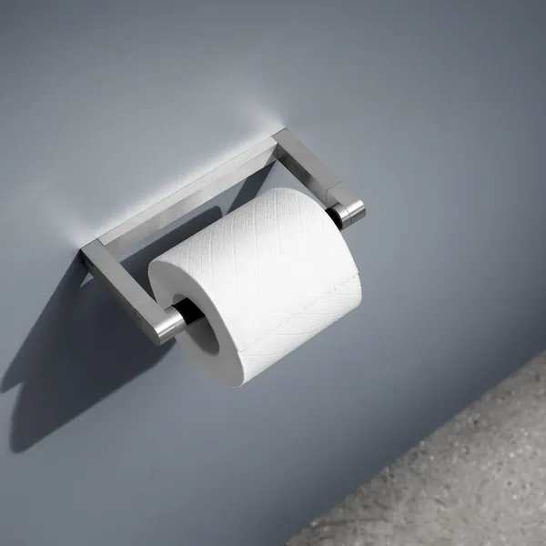 3 Toalettrullehållare Stål