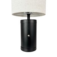 Mellow LED Bordlampe Sort/Beige