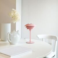 Sixteen Bordlampe Lyserød