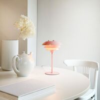Sixteen Bordlampe Lyserød