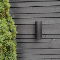 Stege Outdoor Wall Lamp Up/Down Black