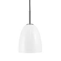 Jazz Pendant Opal/Brushed Steel Ø18