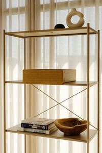 Arturo Veneered Shelf Box Natural Oak