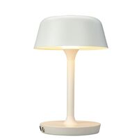 Lampe de table portable Valencia LED blanche