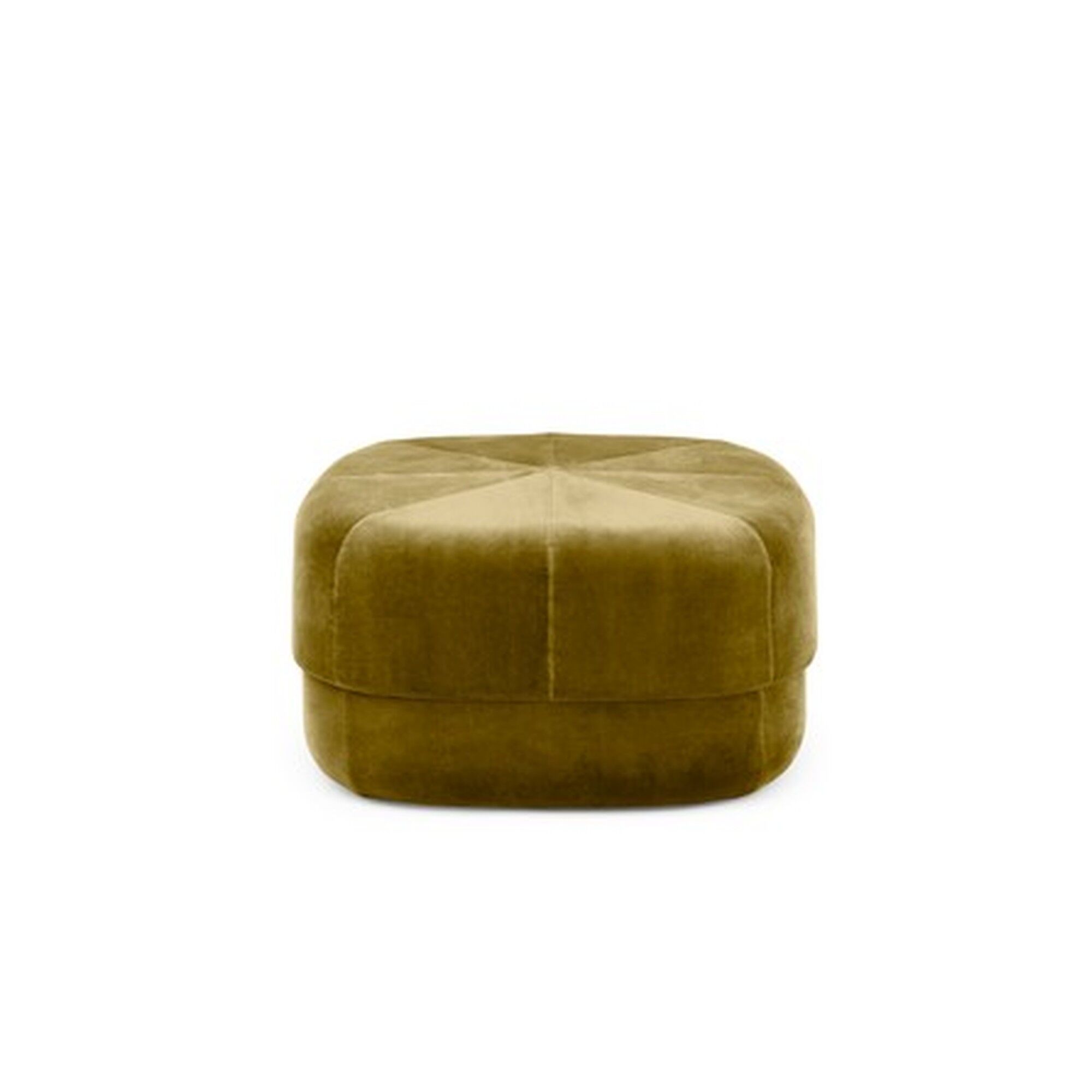 Circus Velour Puf Stor Mos