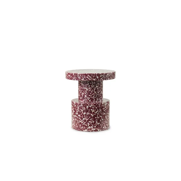 Bit Stool Burgundy
