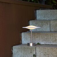 Sinus 22 Transportabel Lampe Stål