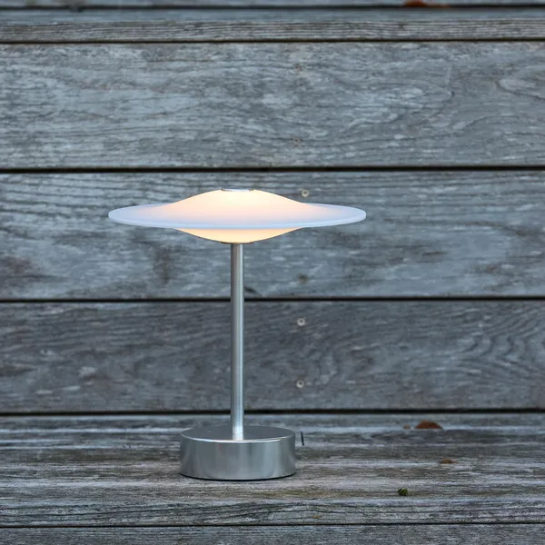 Sinus 22 Transportabel Lampe Stål