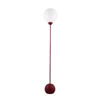 Burgundy / White