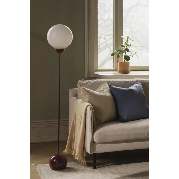 Ripley Floor Lamp Burgundy