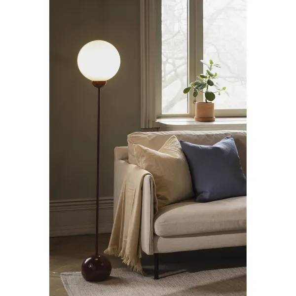 Ripley Floor Lamp Burgundy