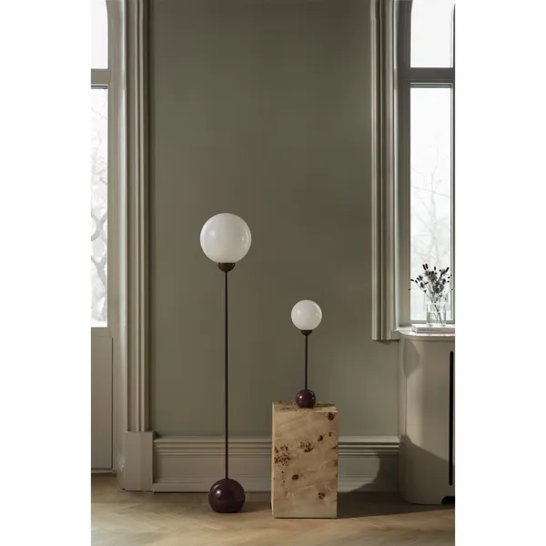 Ripley Floor Lamp Burgundy
