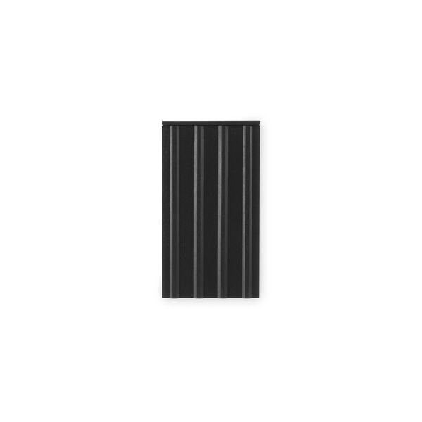 Rib Wandschrank Soft Schwarz