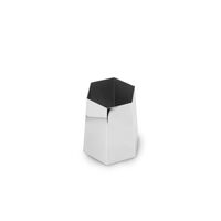 Hexa Vase Mittel Edelstahl