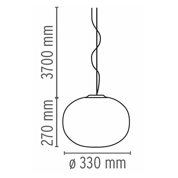 Glo-Ball S1 Pendelleuchte