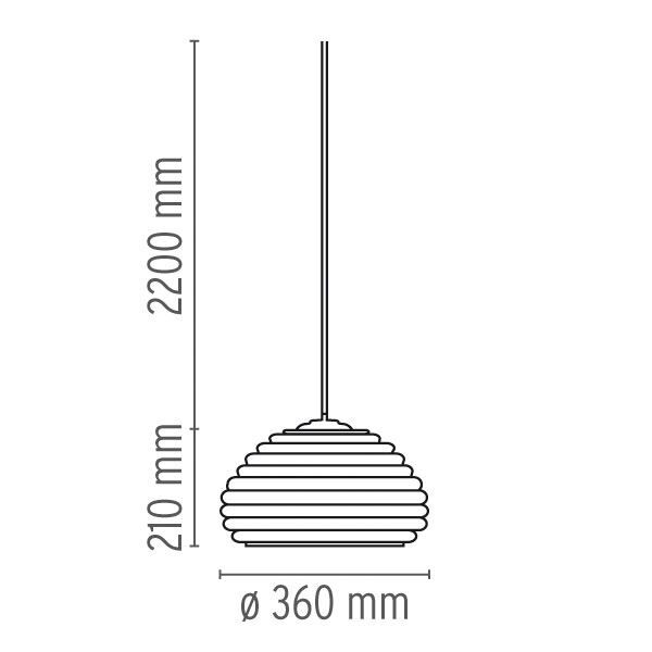 Spl&uuml;gen Bra&uuml; Takpendel
