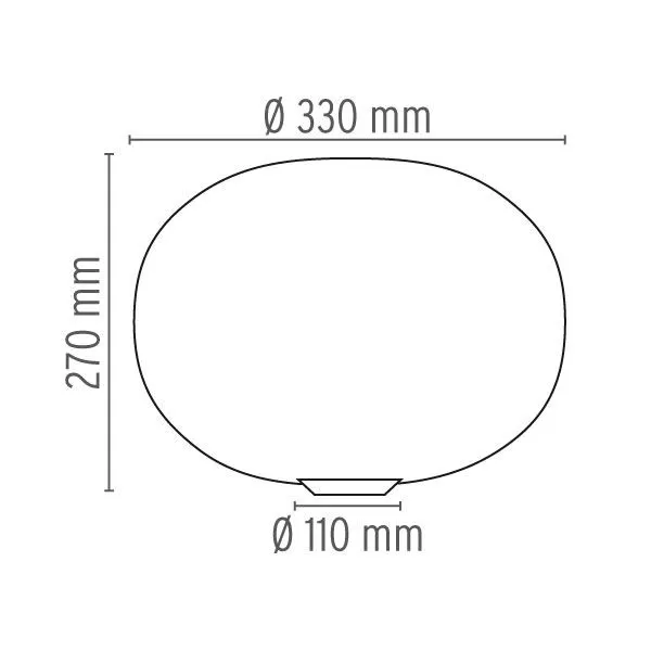 Glo-Ball Basic 1 Floor and Table Lamp