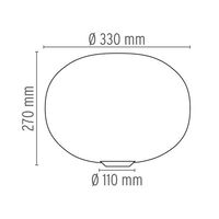 Glo-Ball Basic 1 Floor and Table Lamp