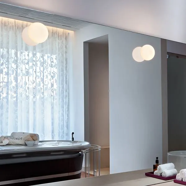 Glo-Ball Mini Wall/ Ceiling Light Mirror