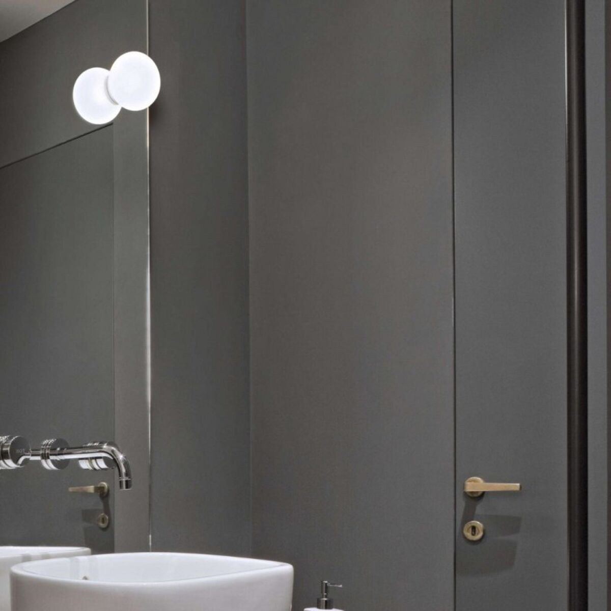 Glo-Ball Mini Wall/ Ceiling Light Mirror