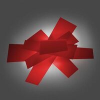 Big Bang Ceiling lamp/Wall Lamp Red