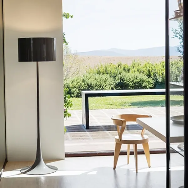 Spun Light F Vloerlamp Wit