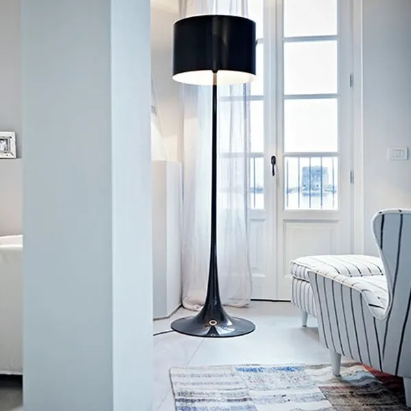Spun Light F Vloerlamp Wit