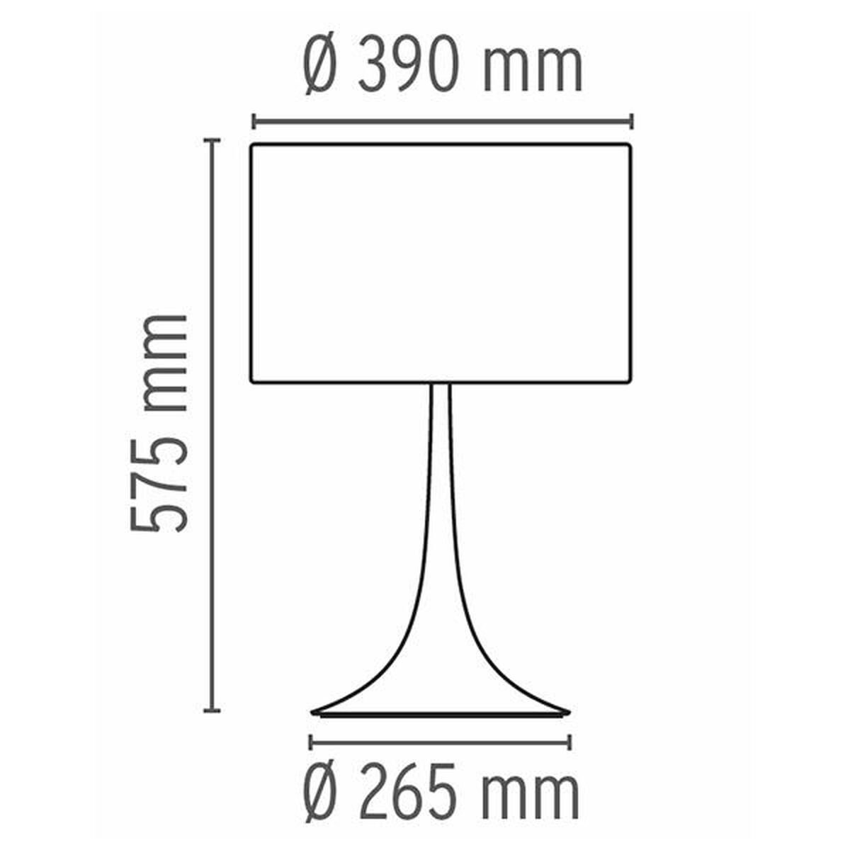Spun Light T1 Table Lamp Black
