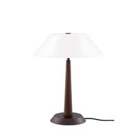 Ligna 29 Tischlampe Braun gebeizte Eiche/Bronze