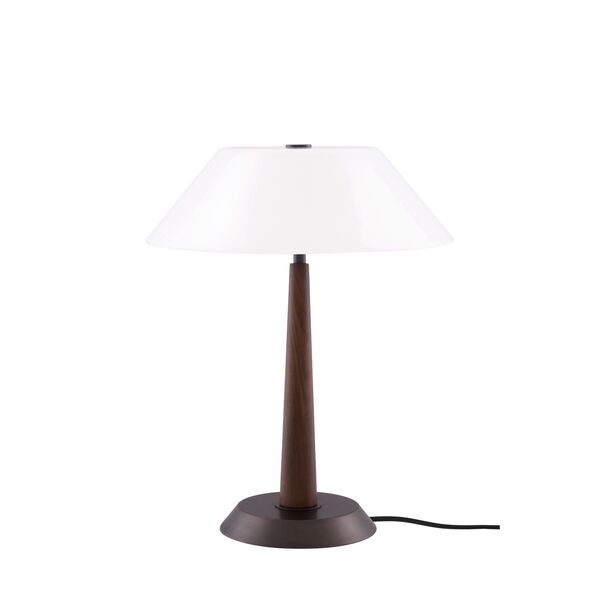 Ligna 29 Tischlampe Braun gebeizte Eiche/Bronze