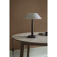 Ligna 29 Tischlampe Braun gebeizte Eiche/Bronze