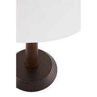 Ligna 29 Tischlampe Braun gebeizte Eiche/Bronze