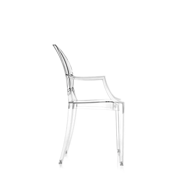 Louis Ghost Dining Chair Crystal