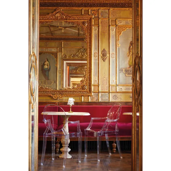 Louis Ghost Dining Chair Crystal