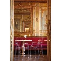 Louis Ghost Dining Chair Crystal