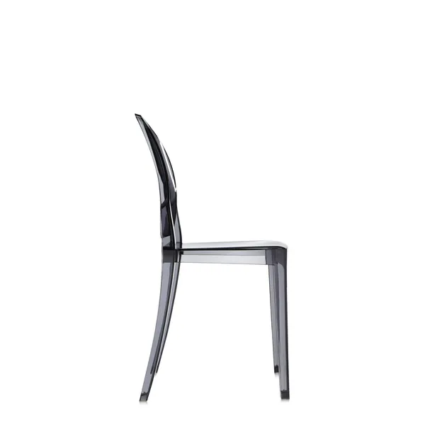 Victoria Ghost Dining Chair Gray
