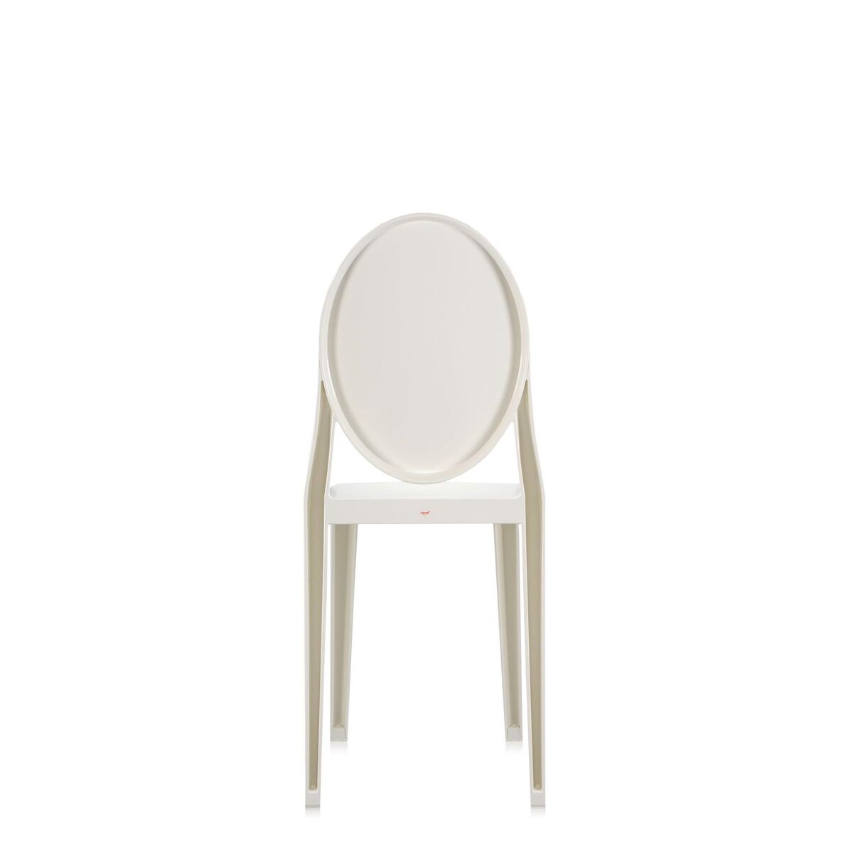 Sedia da Pranzo Victoria Ghost Bianco Brillante