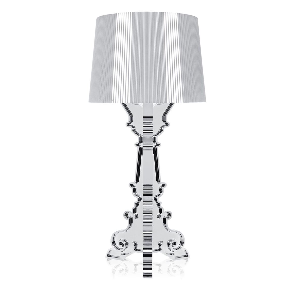 Bourgie Lampada Da Tavolo Argento