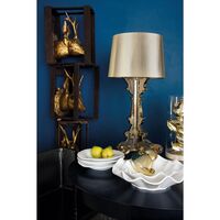 Bourgie Lampada Da Tavolo Argento