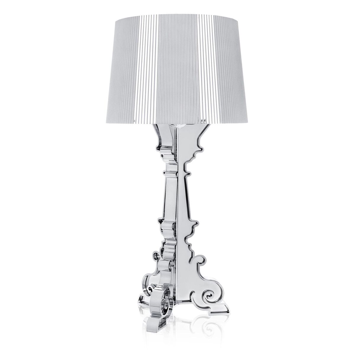 Bourgie Lampada Da Tavolo Argento