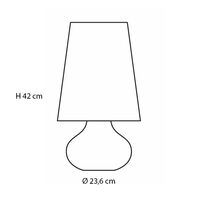 Cindy Table Lamp Purple