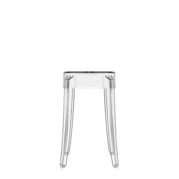 Charles Ghost Stool H45 Crystal