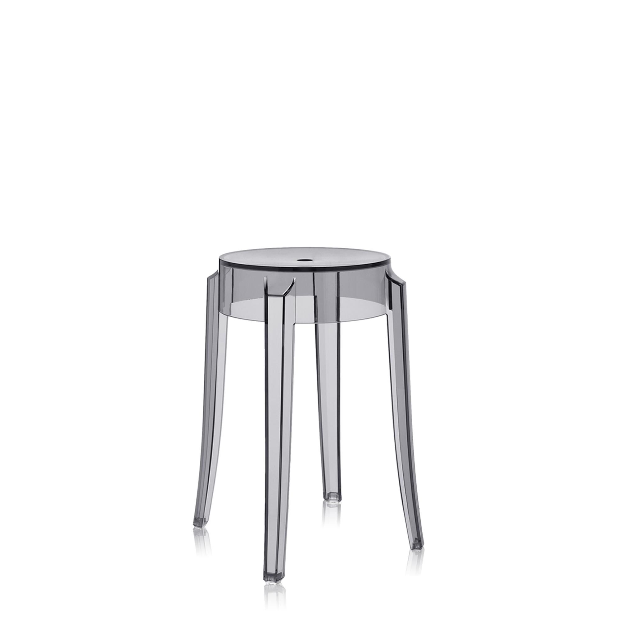Charles Ghost Hocker H45 Grau