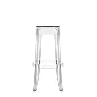 Charles Ghost Bar Stool H75 Crystal