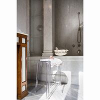 Charles Ghost Bar Stool H75 Crystal
