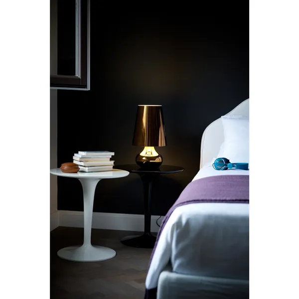 TIPTOP MONO Table D'appoint Blanc Brillant